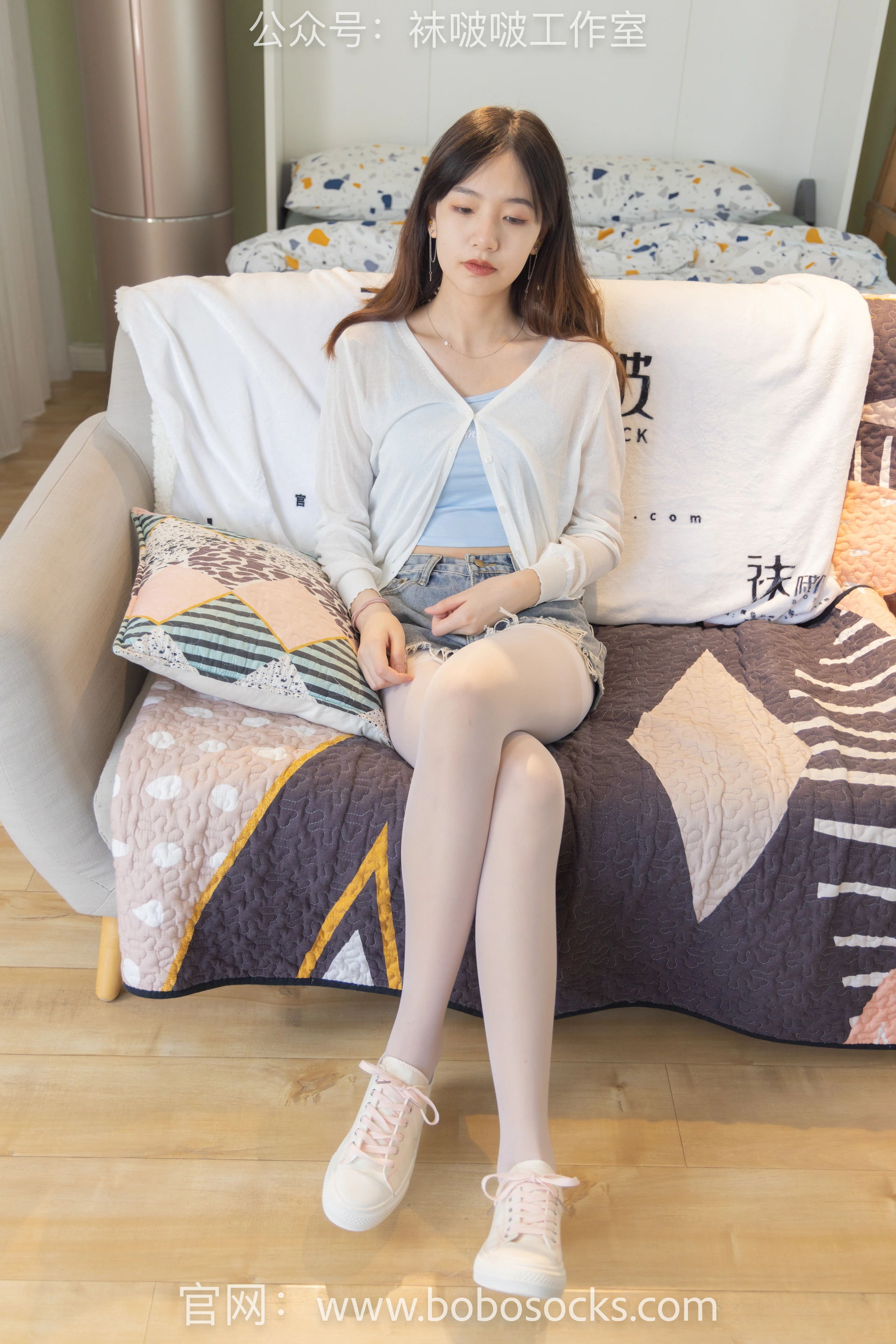 [BoBoSocks袜啵啵]NO.102 小甜豆-板鞋、白丝 1